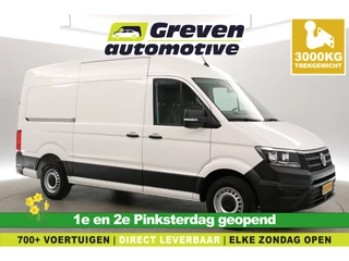 Volkswagen Crafter 2.0 TDI L3H3 140PK | 3000KG Trekgew. | Trekhaak | Airco | Adap. Cruise | Camera | Carplay | 3 Zits