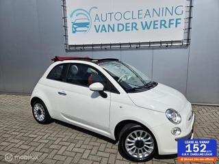 Fiat 500C 1.2 Popstar Cabrio zeer netjes!!!