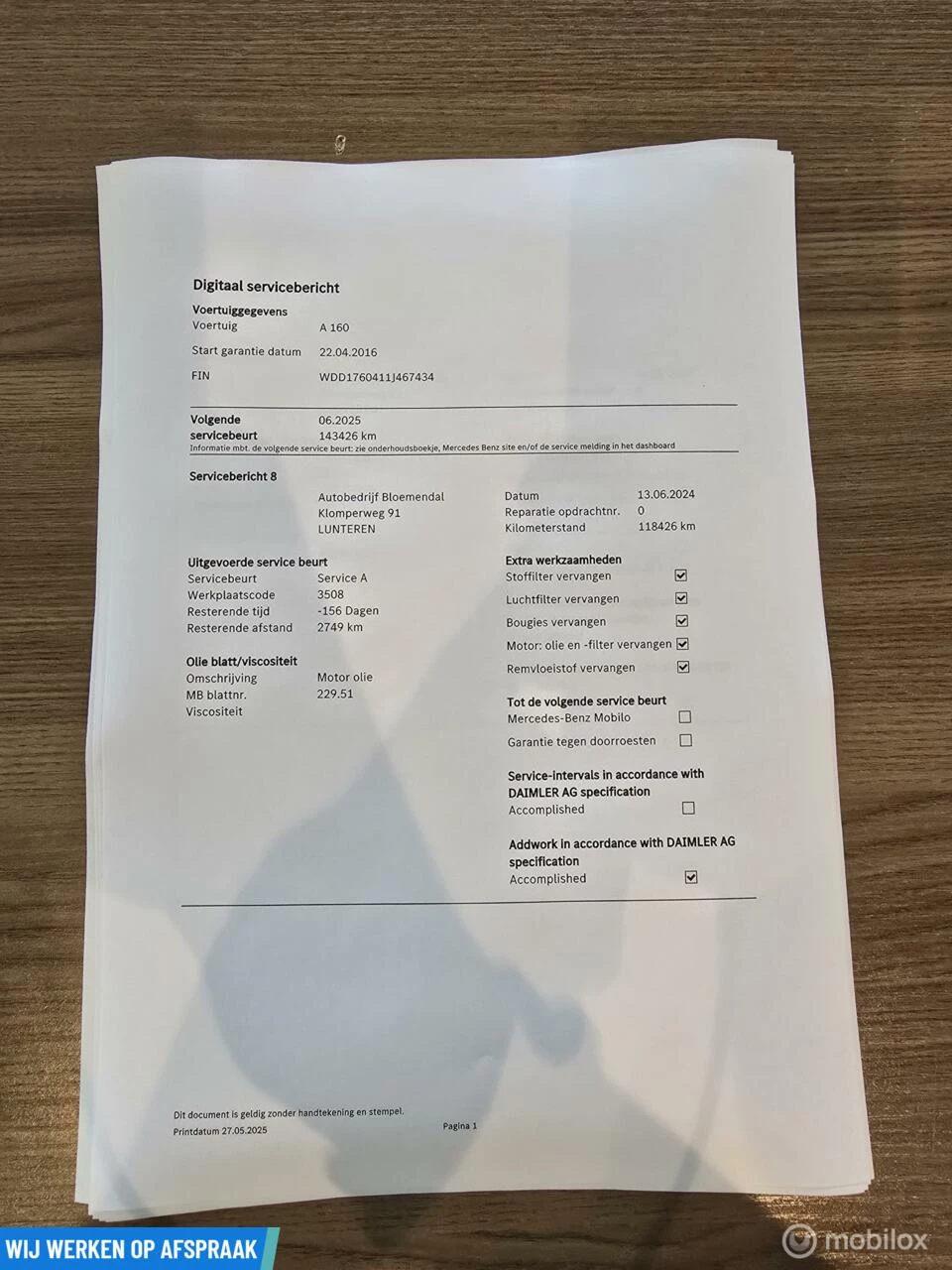 Hoofdafbeelding Mercedes-Benz A-Klasse