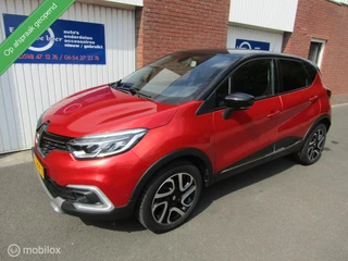 Renault Captur 0.9 TCe Intens bj:2017 142888 km rood + zwart