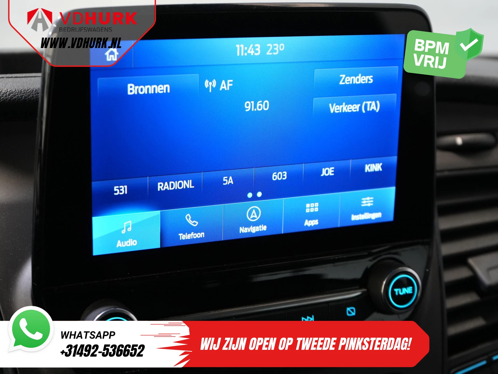Hoofdafbeelding Ford Transit Custom
