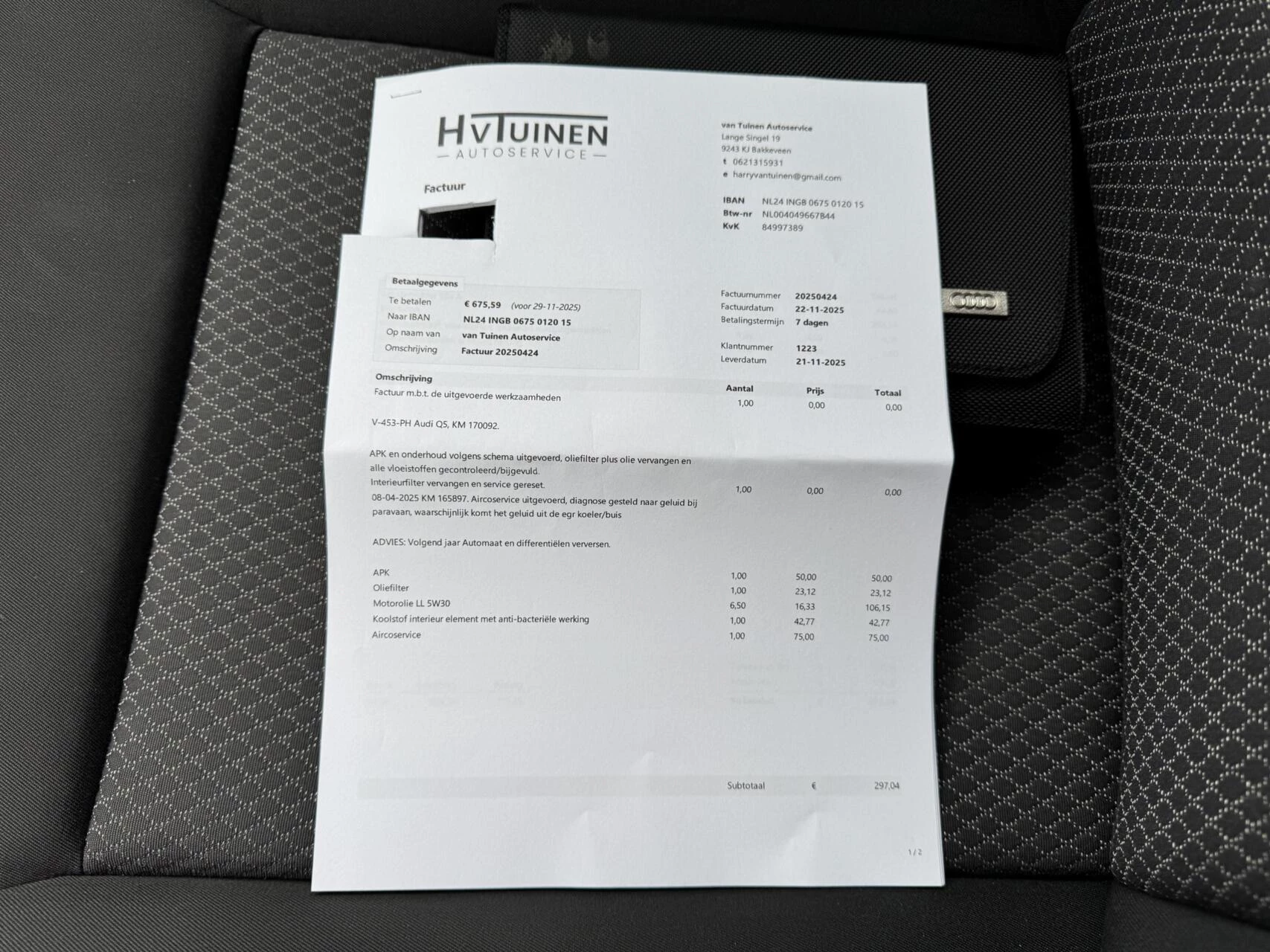 Hoofdafbeelding Audi Q5