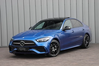 Hoofdafbeelding Mercedes-Benz C-Klasse Mercedes-Benz C-Klasse 400e AMG 4-Matic | 381PK | Pano | Keyles-go | Head-up | Sfeerverlichting | Burmester | Memory | Stuurwielverwarming | Distronic | 2022.