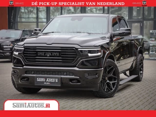 Dodge Ram 1500 LongHorn | 5.7 V8 Black Ops | Speciale Editie Bruin Leder | De Luxe van een Limited | Comfortabele Dubbele Cabine met Royale 5 Zitplaatsen | BPM vrij | Nu Leverbaar uit Voorraad | Voorraad Nr 2185 - 9547