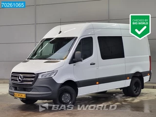 Mercedes Sprinter 517 CDI Automaat Dubbellucht L2H2 Trekhaak LED Airco Cruise Navi Camera 10m3 Airco Trekhaak Cruise control