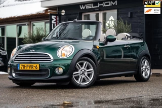 Mini Mini Cabrio 1.6 Cooper Chili NL Auto I NAP I Leder I Dealeronderhouden I Climate I Cruise I Zeer netjes