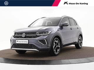 Volkswagen T-Cross 1.5 TSI 150pk DSG R-Line · Camera · Matrix LED · Afneembare Trekhaak · ACC · Stoelverwarming · Apple/Android Car Play · Garantie t/m 18-07-2027