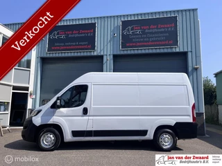 Fiat Ducato bestel 35 2.3 MultiJet Lang Hoog Airco Trekhaak 3 zitplaatsen.