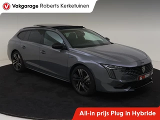 Peugeot 508 SW 1.6 HYbrid 225PK GT SOH 100%! Luxe Leder Stoelmassage Panorama S