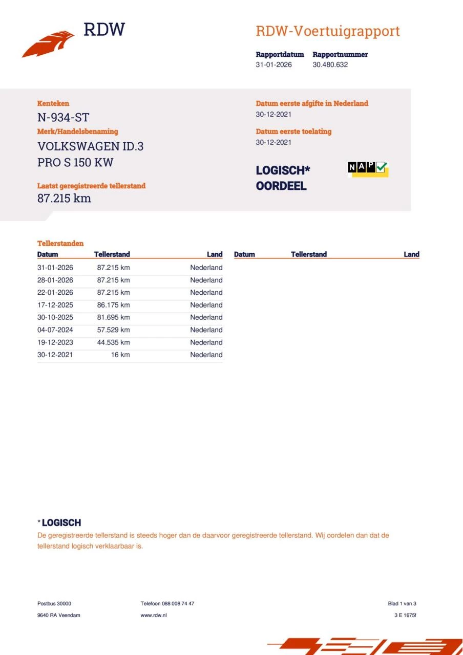 Hoofdafbeelding Volkswagen ID.3