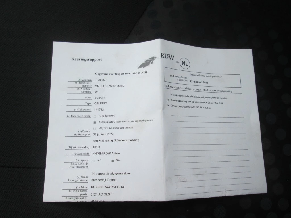 Hoofdafbeelding Suzuki Celerio