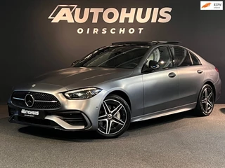 Mercedes-Benz C-klasse 300 e AMG Line Limousine MagnoMatt/ Pano/ Memoryseats/ Massage/ 360 Camera/ Stoelverkoeling/ ACC/ Ambient