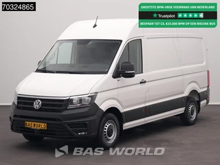 Volkswagen Crafter 177pk 500KG Laadklep Automaat L3H3 Navi Airco Crusie Camera D'Hollandia Euro6 L2H2 Airco Cruise control