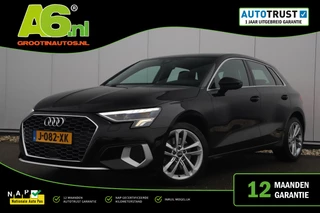 Audi A3 Sportback 30 TFSI Advanced edition Automaat Leder Sportstoelen Stoelverwarming Virtual Navigatie Clima Cruise 17 inch LMV Full LED Lane Assist