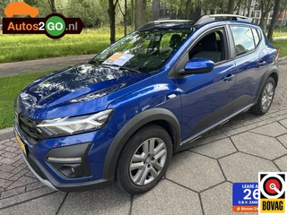 Hoofdafbeelding Dacia Sandero Stepway Dacia Sandero Stepway 1.0 TCe 100 Bi-Fuel Comfort I Cruise Controle I AppleCarplay Android Auto I parkeersensoren I trekhaak I rijklaar I