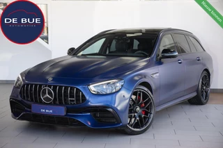Mercedes E-klasse Estate AMG 63 S 4MATIC+ 612PK Estate 1ste Eig. Pano Burmester Trekhaak Manufaktur UNIEK Dealer Onderhouden