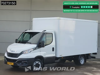 Iveco Daily 35C16 Automaat Laadklep Bakwagen Airco Camera Dubbellucht Meubelbak Koffer 19m3 Airco