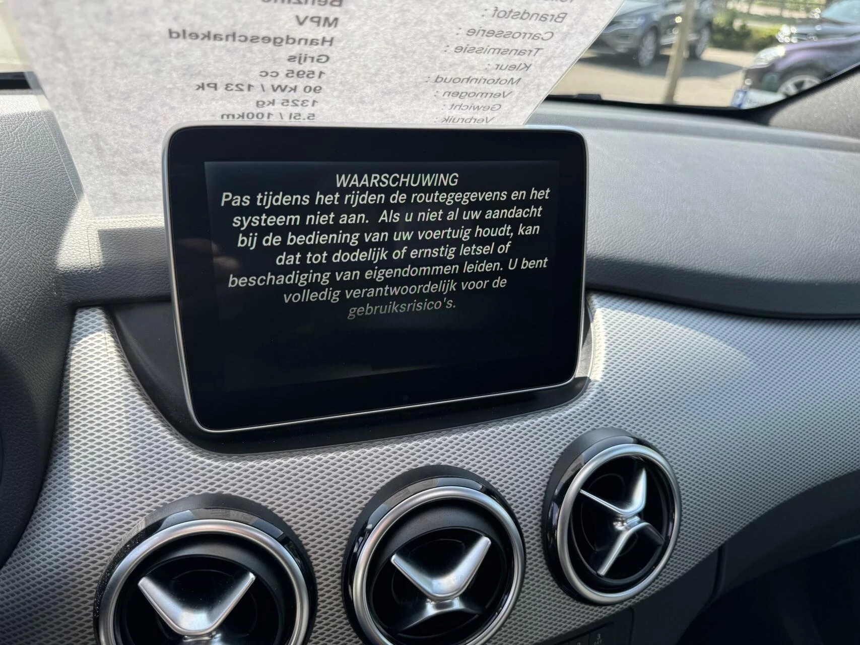 Hoofdafbeelding Mercedes-Benz B-Klasse