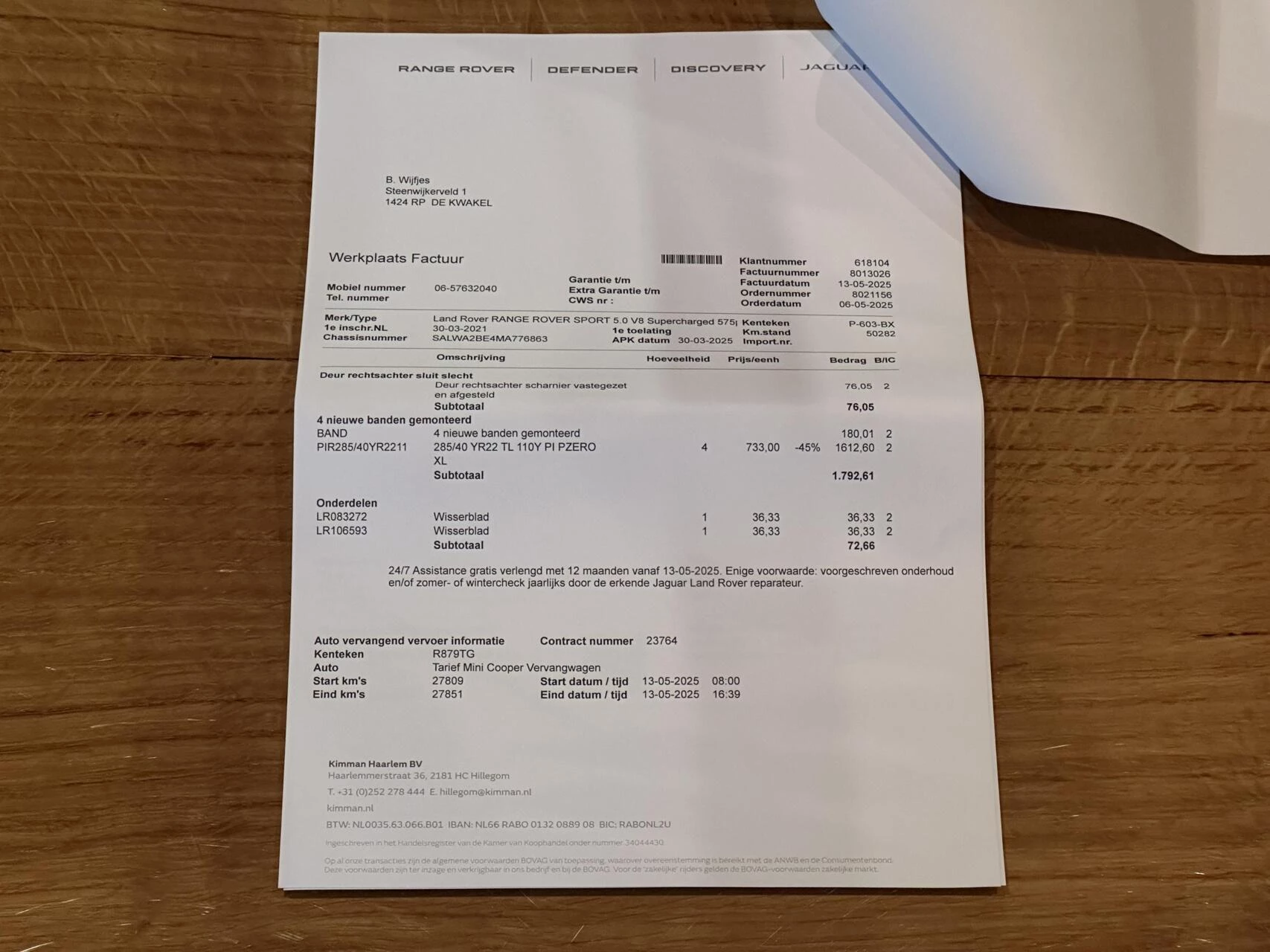 Hoofdafbeelding Land Rover Range Rover Sport