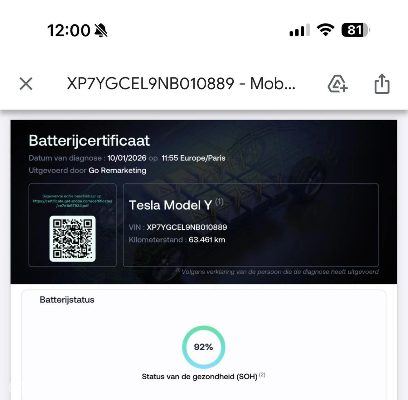 Hoofdafbeelding Tesla Model Y