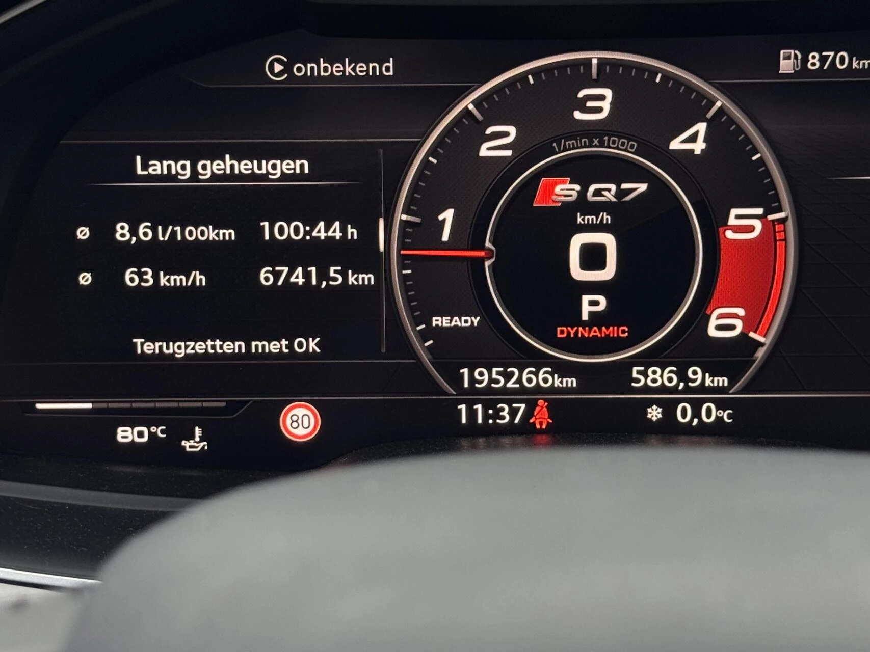 Hoofdafbeelding Audi SQ7