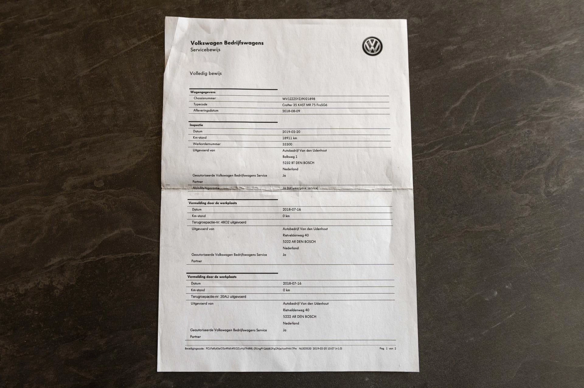 Hoofdafbeelding Volkswagen Crafter