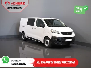 Peugeot Expert 2.0 HDI 125 pk L3 Dubbel Cabine BPM VRIJ! DC NL Auto/ 6 Pers./ Cruise/ PDC