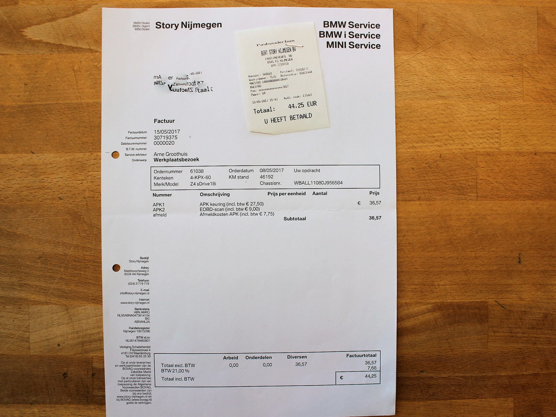 Hoofdafbeelding BMW Z4