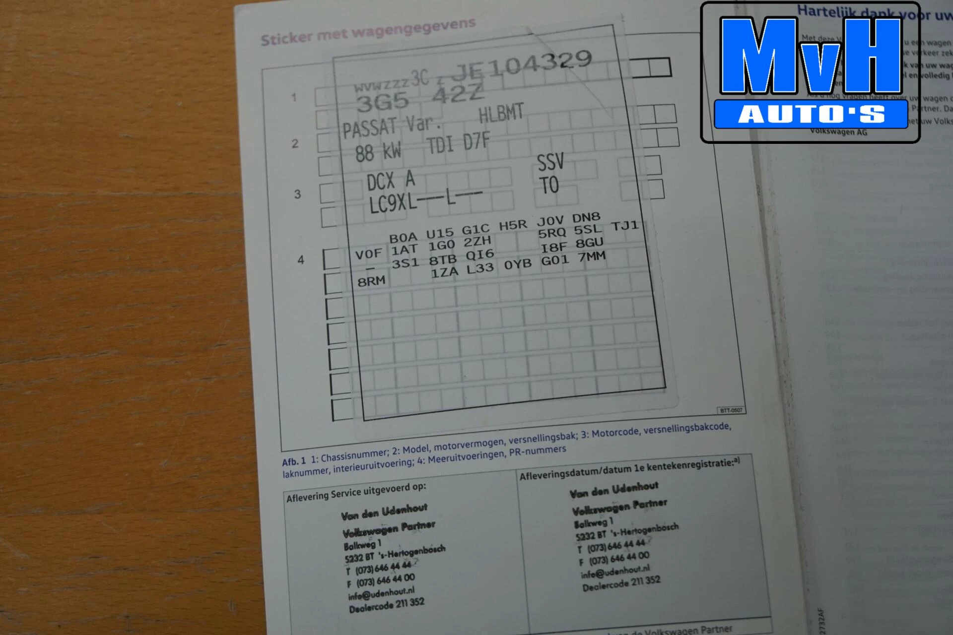 Hoofdafbeelding Volkswagen Passat