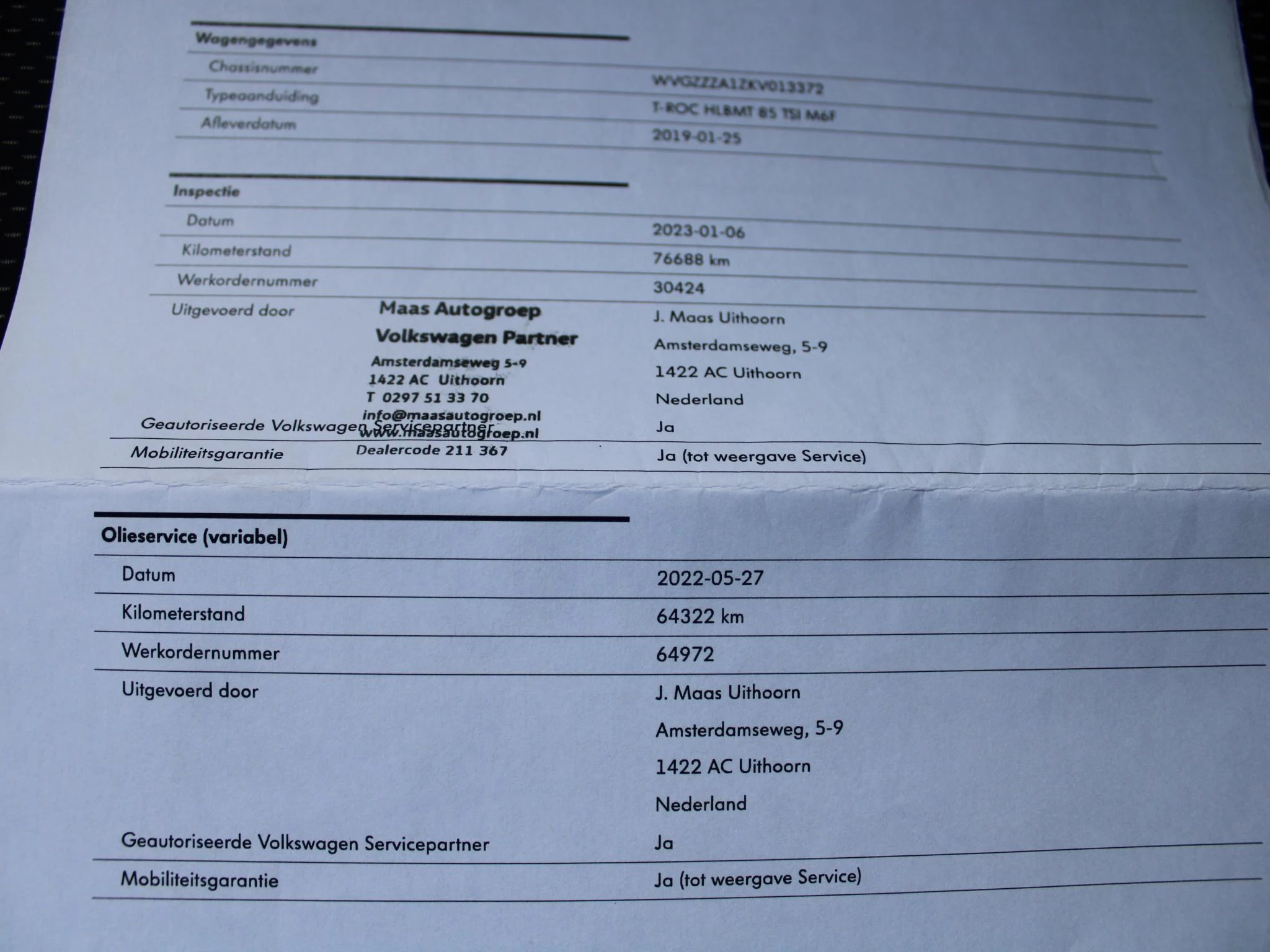 Hoofdafbeelding Volkswagen T-Roc