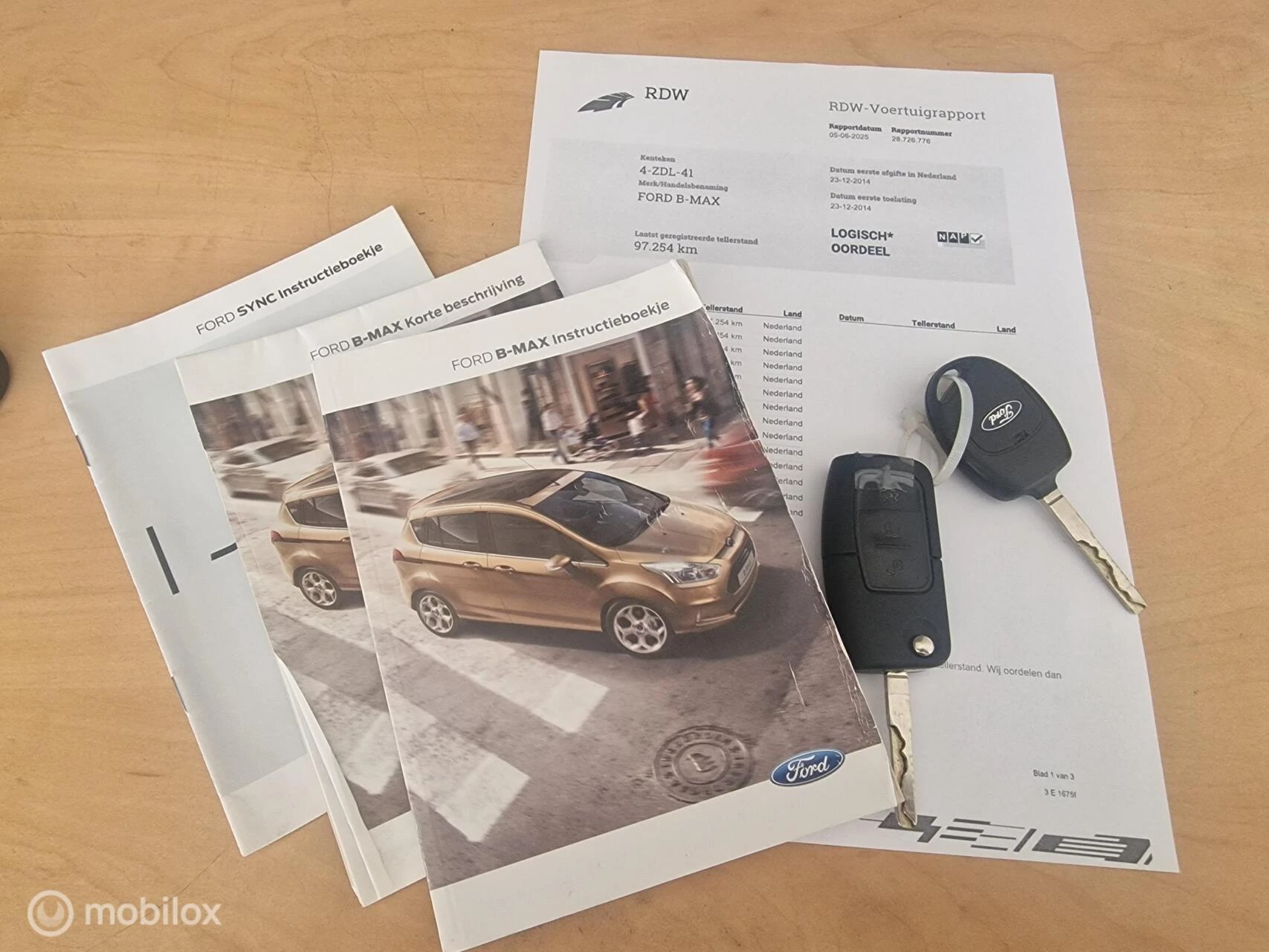 Hoofdafbeelding Ford B-MAX
