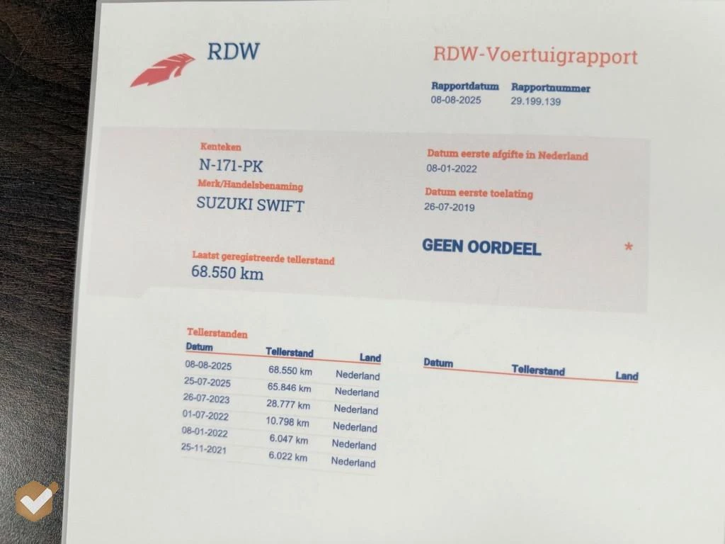 Hoofdafbeelding Suzuki Swift