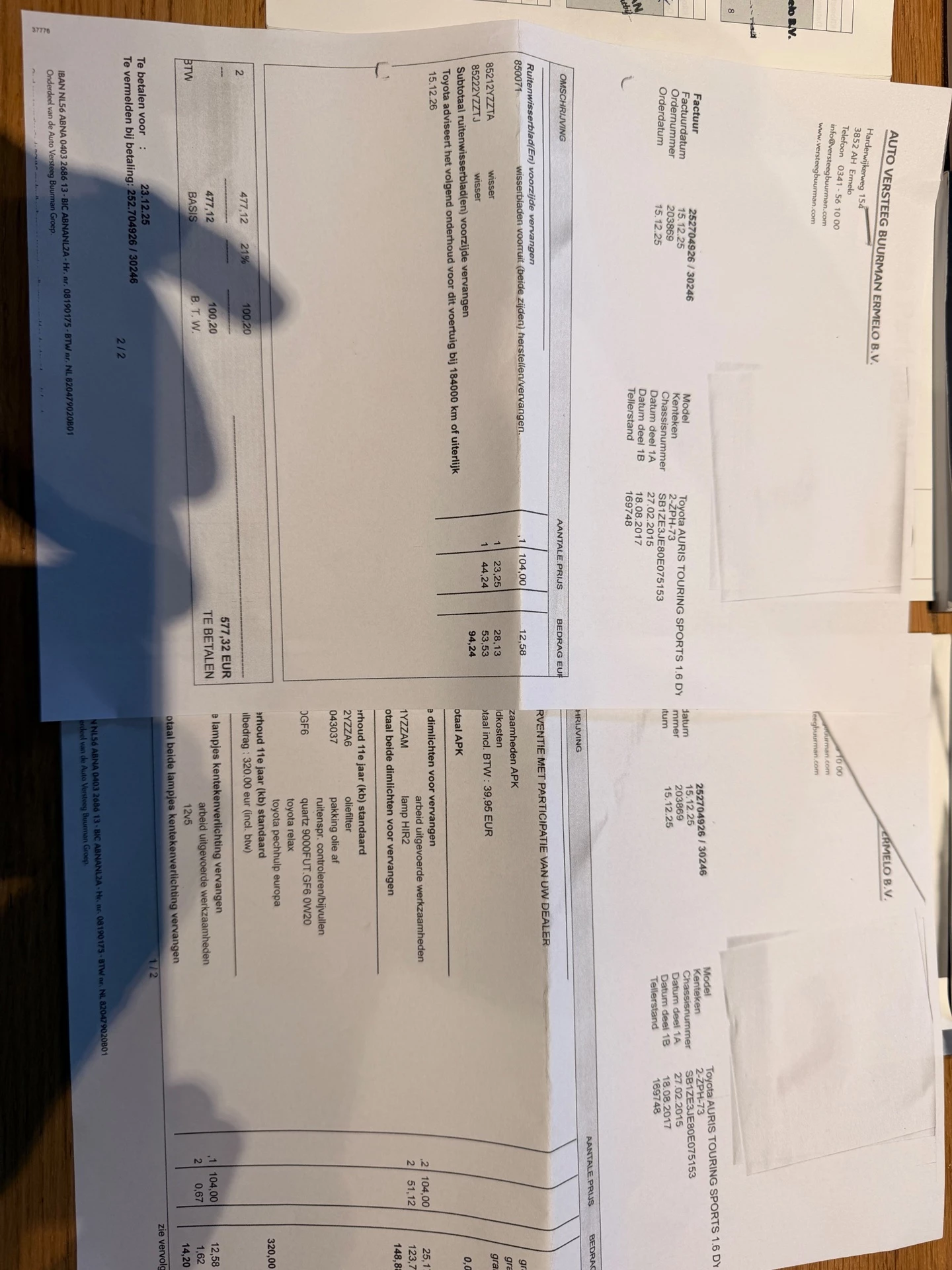 Hoofdafbeelding Toyota Auris