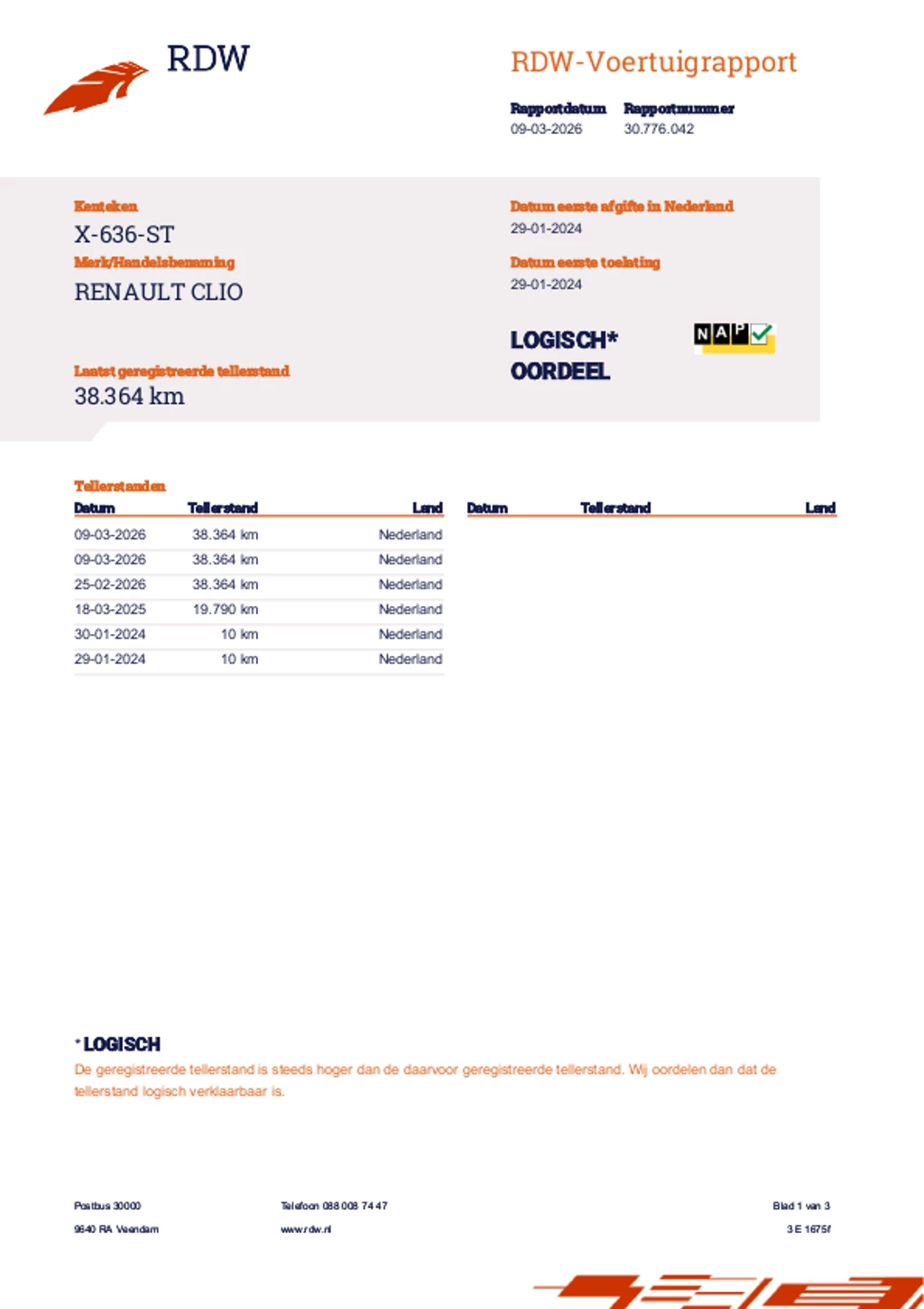 Hoofdafbeelding Renault Clio