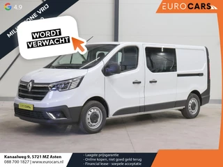 Renault Trafic 2.0 Blue dCi 150PK T30 L2H1 Advance Dubbele Cabine Airco Bluetooth Camera Cruise PDC Trekhaak