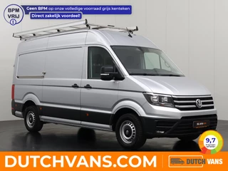 Volkswagen Crafter 2.0TDi 177PK Automaat L3H3 Exclusive | Navigatie | Camera | Imperiaal | Trekhaak | Airco | Cruise | 3-Zits