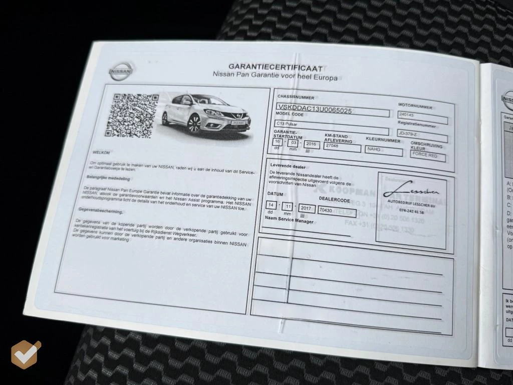 Hoofdafbeelding Nissan Pulsar