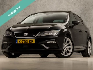 SEAT Leon 1.5 TSI FR Sport 150Pk Automaat (SCHUIFDAK, APPLE CARPLAY, LEDER, CAMERA, BEATS AUDIO, STOELVERWARMING, SPORTSTOELEN, GETINT GLAS, LED KOPLAMPEN, LM VELGEN, CRUISE, NIEUWE APK, NIEUWSTAAT)