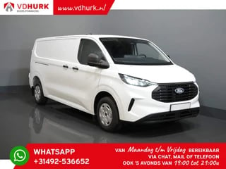 Hoofdafbeelding Ford Transit Custom Ford Transit Custom 320 2.0 TDCI 150 pk L2 5 jaar/ 200.000km GARANTIE! Trekverm./ LED/ Carplay/ Camera/ Stoelverw./ Climate/ PDC