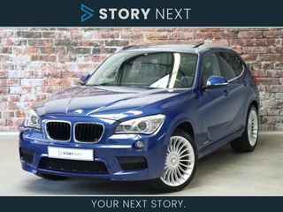 BMW X1 sDrive20i High Executive M Sport Pakket Automaat / Trekhaak / Panoramadak / Parkeersensoren / Stoelverwarming / Cruise Control / Navigatie Professional / Bluetooth / Sportstoelen / Climate Control / Leder / 19 Inch