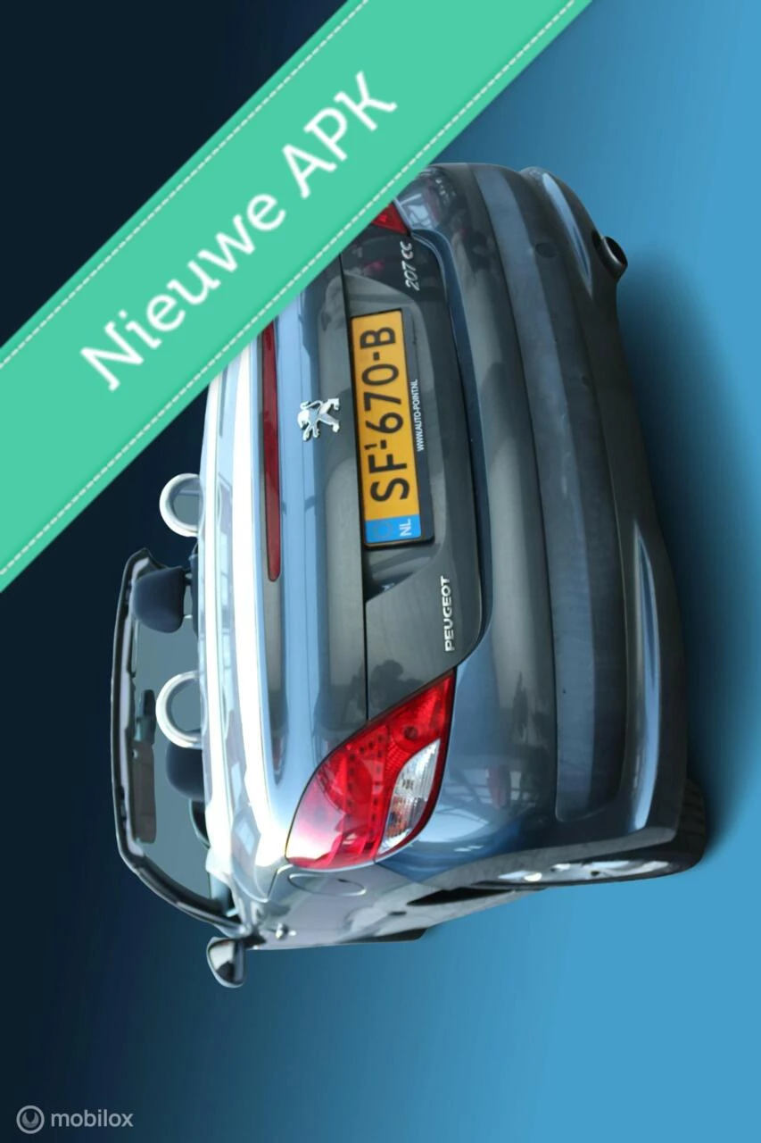 Hoofdafbeelding Peugeot 207