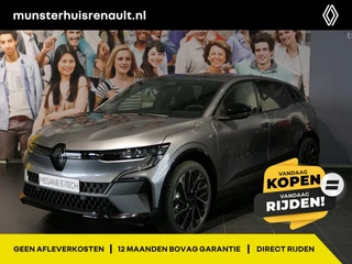 Renault Megane E-Tech comfort range esprit alpine 60 kWh - NIEUW! - Dodehoek - Sensor v+a - Stoel + stuurverwarming - Clima