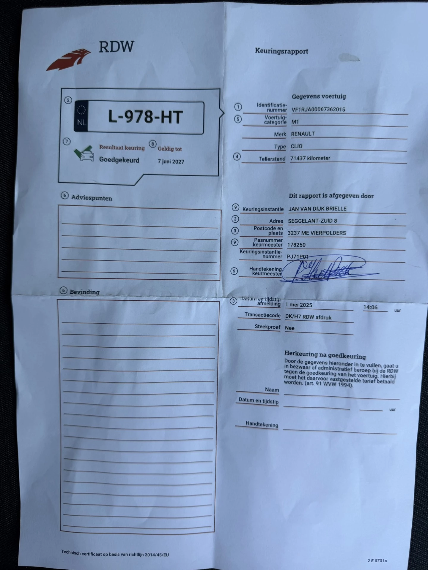Hoofdafbeelding Renault Clio