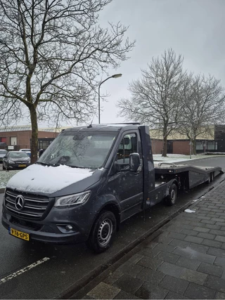 Mercedes-Benz Sprinter 140 Pk automaat Tijhof autotransporter BE COMBINATIE LIER | HYDRAULISCHE RIJPLATEN | CLIMA | CRUISE | CLIMA | STOELVERWARMING | LUCHTVERING |  LED-XENON