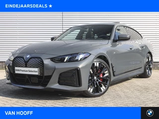 BMW i4 eDrive35 High Executive M Sport / Schuif-kanteldak / M Adaptief onderstel / Adaptieve LED / Parking Assistant Plus / Live Cockpit Professional / Harman Kardon
