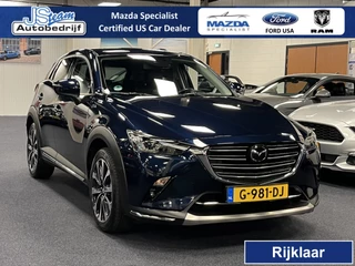 Mazda CX-3 2.0 SkyActiv-G GT-M 121PK Automaat Navi Leder Cruise DAB+ Camera 18inch Trekhaak