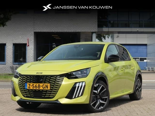 Hoofdafbeelding Peugeot e-208 Peugeot e-208 EV GT 51 kWh / Stoelverwarming / Leder / Alcantara / Massage / Keyless