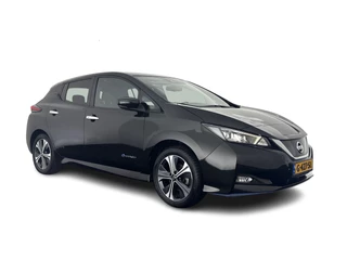 Nissan Leaf 3.Zero Limited Edition 62 kWh {SOH-92%} (INCL-BTW) Aut. *HEATPUMP | LEATHER | ADAPTIVE-CRUISE | FULL-LED | DIGI-COCKPIT | TOPVIEW | BOSE-AUDIO | KEYLESS | DAB+ | BLINDSPOT | ECC | PDC | HEATED-COMFORTSEATS | 17"ALU*