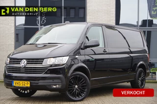 Volkswagen Transporter 2.0 TDI L2 150PK AUT. TREKHAAK, CAMERA, NAVI, CRUISE, AIRCO, PARKEERSENSOREN, NL AUTO, NAP