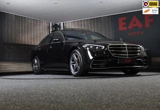Hoofdafbeelding Mercedes-Benz S-Klasse Mercedes-Benz S-klasse 580 e 4MATIC AMG Line / Head Up / Chauffeurspakket / TV Schermen / 360 Camera / Burmester / Pano / Leder
